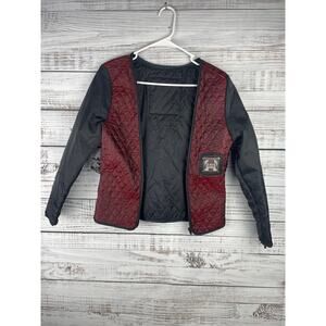 Flying Bikes Oakwood Thinsulate Small Lining Leather Jacket Biker Motorcycle